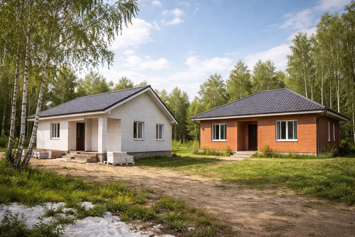 Газобетон vs кирпич